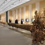 Bauen mit Holz - Wege in die Zukunft / Ausstellungsraum innen